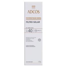 Adcos Filtro Solar Hidratante Fps40 Gel Creme 120G