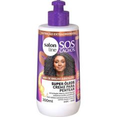 Creme Para Pentear Salon Line S.O.S Super Óleos 300ml