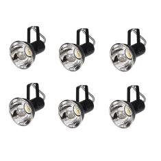 Kit 6 Spot Trilho Perfilado Eletro calha Par20 Bulbo OL5