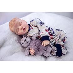 Bebê Reborn Menino Realista Feita à Mão
