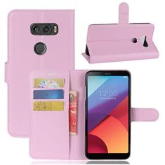 Capa para LG V30, capa carteira flip de couro PU premium com compartimento para cartão, suporte e fecho magnético [capa interna de TPU à prova de choque] Compatível com LG V30