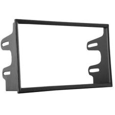 Moldura 2 Din Fox Golf Polo Bora Ecosport Fiesta Preta Painel Central 
