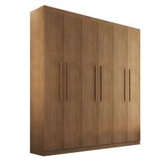 Guarda-Roupa Casal Malibu 6 pt 2 gv Imbuia