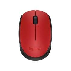Mouse sem fio Logitech M170 com Design Ambidestro Compacto, Conexão USB e Pilha Inclusa, Vermelho - 910-004941