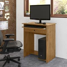 Mesa de Computador Prática com Gaveta cor Freijó - JM Casa dos Moveis