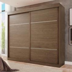 Guarda Roupa Casal 2 Portas 6 Gavetas Trancoso - Valverde Móveis