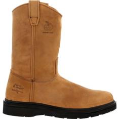 Georgia Boot Bota de trabalho para fazenda e rancho, Mississippi Tan, 7