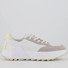 Tênis Fila Tormo Classic Feminino Branco e Cinza-Feminino