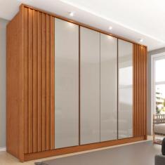 Guarda Roupa Casal Ripado 6 Portas 6 Gavetas 275cm Yescasa