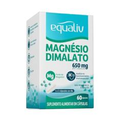 Equaliv Magnésio Dimalato 650mg 60 Cápsulas