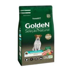 Ração Golden Seleção Natural Cães Adultos Porte Pequeno Frango e Arroz