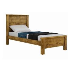 Cama Solteiro Verona Freijo Cumaru - Novo Horizonte