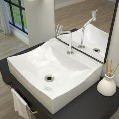 Kit Cuba Q440 Torneira Pratika Metal e Válvula 1 Pol. Sifão