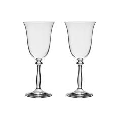 Taça de Cristal Bohemia 350 ml Angela 2 Peças - Bohemia Crystal