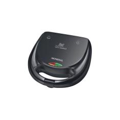 Grill e Sanduicheira Mondial Fast Grill S12 Preta - 750W 127V, Preto, 