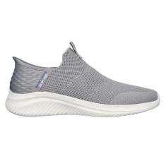 Tênis Masculino Skechers Ultra Flex 3.0 Smooth Step Cinza-Masculino