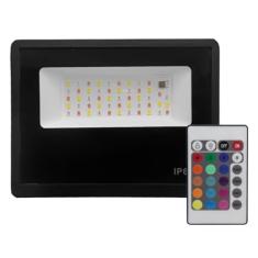 Refletor Holofote Led Bivolt RGB 100w