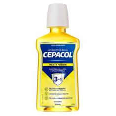 ENXAGUANTE BUCAL CEPACOL 250ml, MENTA FUSION
