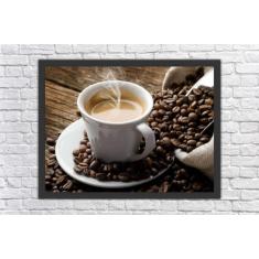 Quadro Decorativo Padarias Café Gourmet Cafeterias Decorações Com Mold