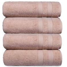 Kit 4 Toalha De Banho Fio Penteado Extra Macia - Comfort - Kit 5