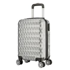 Mala De Viagem Bordo Pequena 10kg P+ Em Abs Padrão Anac - EAGLE, Prata