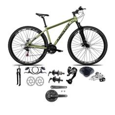 Bicicleta Aro 29 Absolute Nero 5 Câmbios 27v Shimano Altus Freios Hidráulicos - Oliva Tam.19