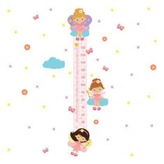 Adesivo de Parede Infantil Menina Fadas Baby Régua - Quartinhos