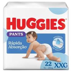 Fralda Huggies Roupinha Pants Rápida Absorção XXG com 22 unidades, XXG