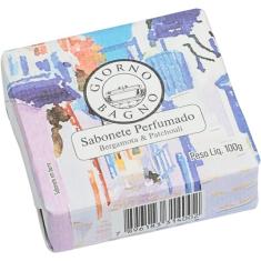 Giorno Bagno Sabonete Em Barra Para Mãos E Corpo Bergamota E Patchouli 100 G Colorido