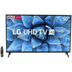 Smart TV UHD 4K LED 50” LG 50UN7310PSC Wi-Fi - Bluetooth Inteligência Artificial 3 HDMI 2 USB