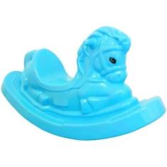 Gangorra Parquinho Balanço Cavalinho Infantil-Diversas Cores-para Cria