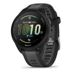 SmartwatchGarmin Forerunner 165 Preto GPS Bluetooth AMOLED - GarminFor