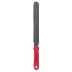 Espatula para Confeitar Bolo 37cm Inox - Vermelho