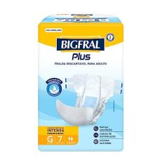 Fralda Bigfral Plus G 7 Unidades