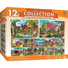 Pacote de 12 quebra-cabeças - Pacote Alan Giana