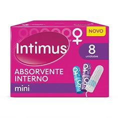 Intimus Absorvente Interno Mini, 8 Unidades, Branco