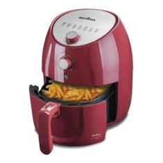 Fritadeira Air Fryer Britania 4,1l Vermelha Inox BFR10V 220v, Vermelho