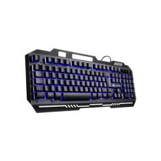 TECLADO GAMER VX GAMING SHIELD ABNT2 MULTIMIDIA LED AZUL 1.8 METROS USB – GT600 – VINIK