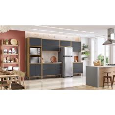 Cozinha Completa 4 peças Modulada Aramóveis linha Paola