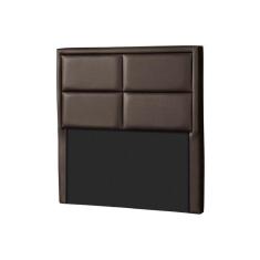 Cabeceira Cama Box Estofada Solteiro New York Courano Marrom - Probel