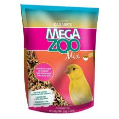 Ração Megazoo Mix Para Canários - 350G - Mega Zoo