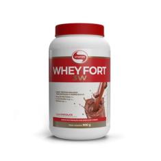 Whey Protein 3W Whey Fort 900G Chocolate Vitafor