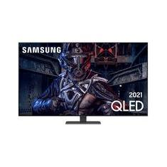 Smart TV Samsung 55´ 4K QLED 55Q80A, 120Hz, Processador IA, HDR10+, Tela Infinita, Alexa Built In - QN55Q80AAGXZD