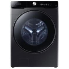 Lava e Seca Samsung WD18T Black Inox Smart (Wi-Fi) com Digital Inverter e Ecobubble WD18T6500GV - 18/10 kg