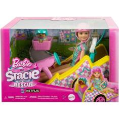 Barbie Family Stacie AO Resgate GO-KART Mattel HRM08