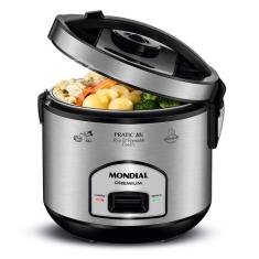 Panela Elétrica Mondial Pratic 10I PE-42-10X, Preto e Cinza, 110V