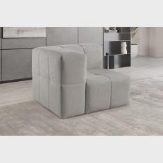 Módulo Sofá 3 Lugares Bouclé