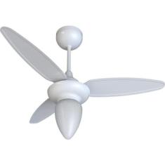 Ventilador De Teto Ventisol Wind 3 Pás Branco Bivolt [f002]