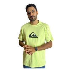 Quiksilver Camiseta Comp Logo Color-Masculino