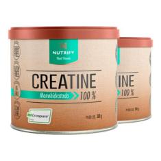 Kit 2 Creatina Creapure Monohidratada Nutrify 300g